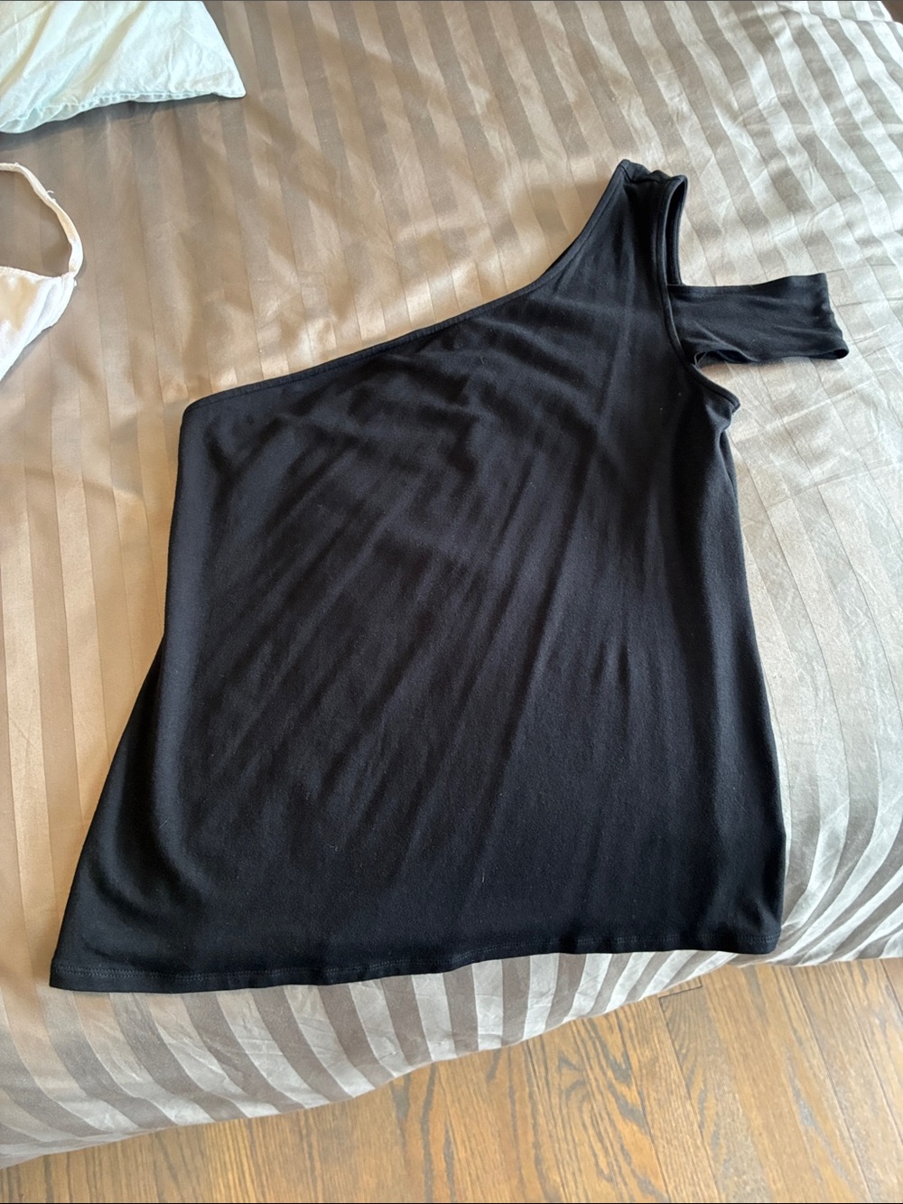 NEW One-Shoulder Black Women’s blouse
